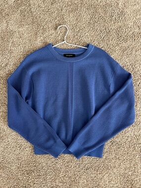 Banana Republic Cobalt Blue Crewneck Sweater